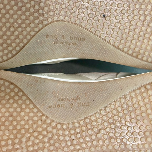 Rag&Bone Retro Court Mid Sneaker - Leather. - Picture 3 of 10